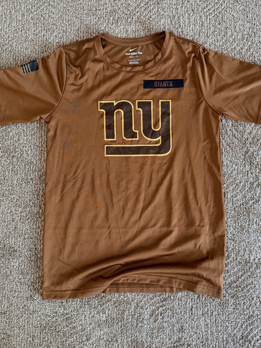 Boys Nike NY Giants tee